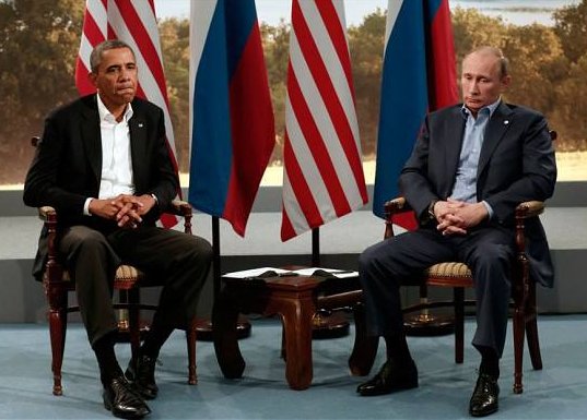 Obama & Putin at G8
